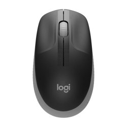 Logitech M190 Full-Size Belaidė pelė, RF Wireless, 1000 DPI, Mid Grey