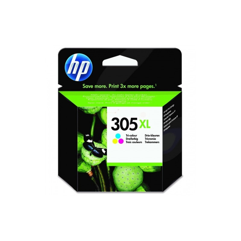 HP 305XL Tri-color (3YM63AE) Rašalinė kasetė, CMY
