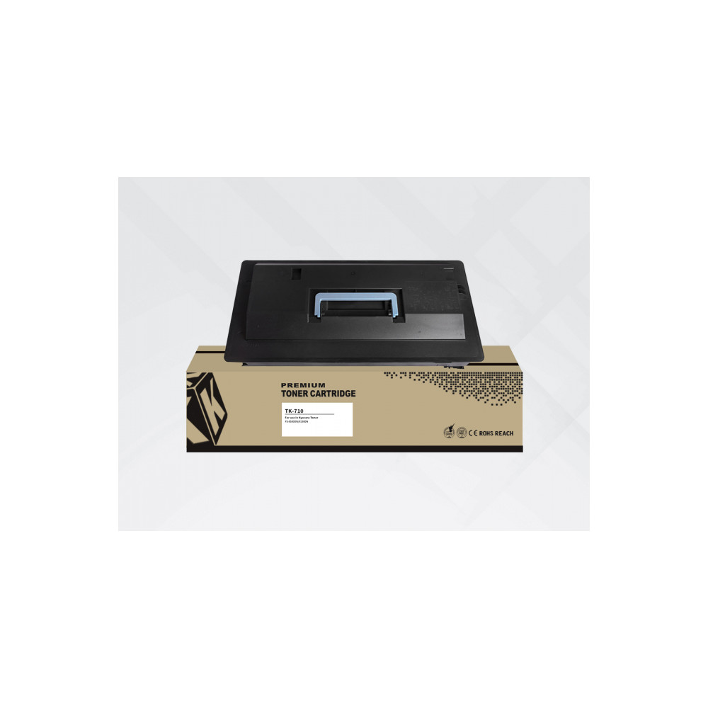 Neoriginali HYB Kyocera TK-710, juoda kasetė lazeriniams spausdintuvams, 40000 psl.