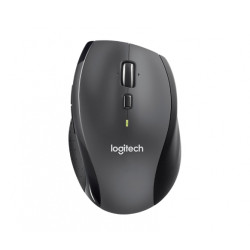 Logitech Marathon M705 Belaidė pelė, RF Wireless, 1000 DPI, Juoda/Pilka