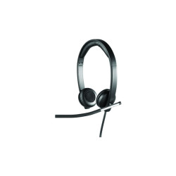 Logitech H650e Stereo Laidinės ausinės USB-A, Juoda