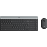 Logitech MK470 Slim Combo Belaidė klaviatūra + pelė, US, Graphite