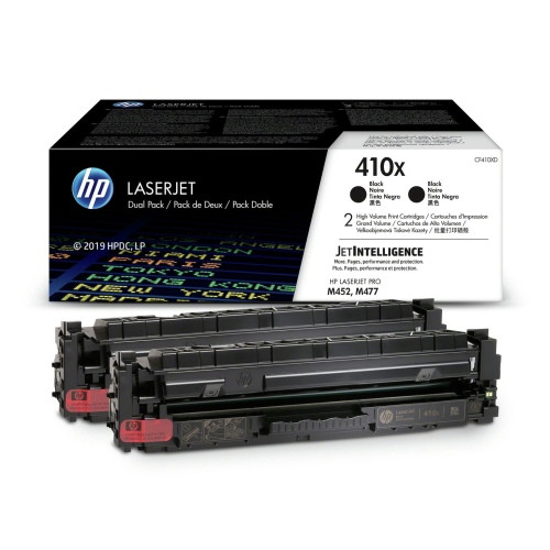 HP No.410X (CF410XD), juoda kasetė lazeriniams spausdintuvams, 6500 psl.