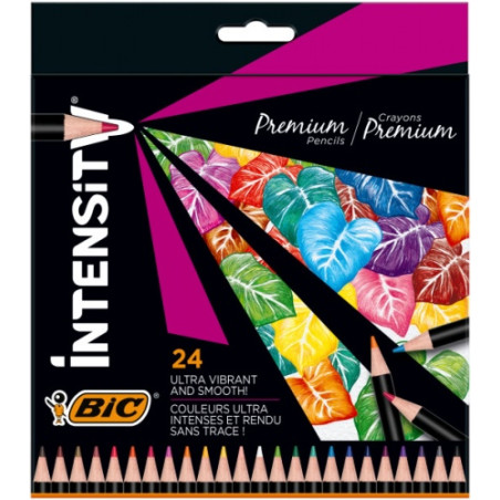 Bic Spalvoti pieštukai Intensity 24 spalvų rinkinys 967823