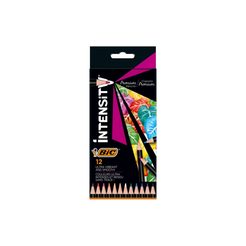 Bic Spalvoti pieštukai Intensity 12 spalvų rinkinys 951844