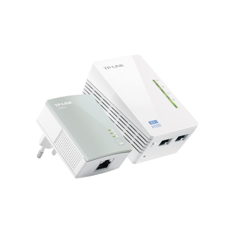 TP-Link TL-WPA4220 KIT AV600 Powerline 300Mbps Wi-Fi Extender Kit