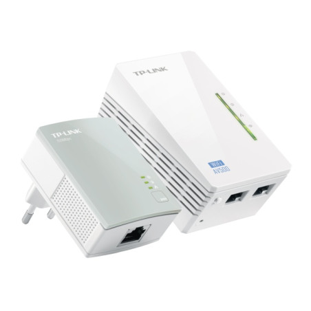 TP-Link TL-WPA4220 KIT AV600 Powerline 300Mbps Wi-Fi Extender Kit