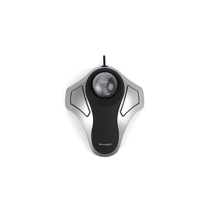 Kensington Orbit Optical Trackball Laidinė pelė su rutuliniu manipuliatoriumi, Sidabrinė