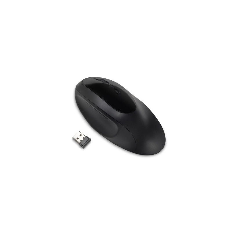 Kensington Pro Fit Ergo Belaidė pelė, RF Wireless + Bluetooth, 1600 DPI, Juoda