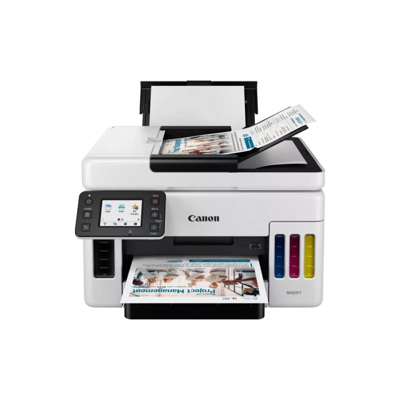 Canon MAXIFY GX6050 Spausdintuvas rašalinis spalvotas MFP A4 24 ppm USB Wi-Fi Ethernet LAN