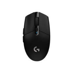 Logitech G305 Lightspeed Belaidė žaidimų pelė, RF Wireless + Bluetooth, 12000 DPI, Juoda