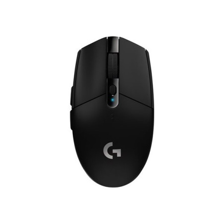 Logitech G305 Lightspeed Belaidė žaidimų pelė, RF Wireless + Bluetooth, 12000 DPI, Juoda