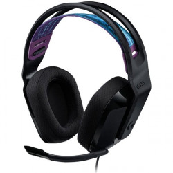 Logitech G335 Laidinės žaidimų ausinės, 3.5 mm jack, Juoda