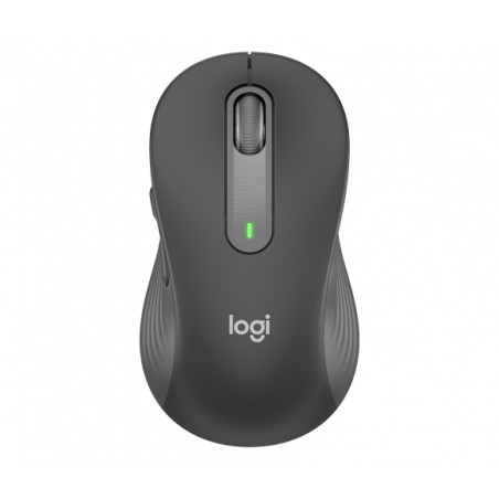 Logitech Signature M650 L Belaidė pelė RF Wireless + Bluetooth, 4000 DPI, Graphite