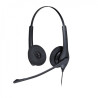 Jabra Biz 1500 Duo Laidinės ausinės, USB-A, Juoda