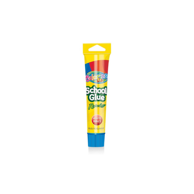 Mokykliniai klijai Colorino Kids Natural 50g, balti