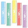 Liniuotė Colorino Pastel 20 cm plastikinė pastelinių spalvų