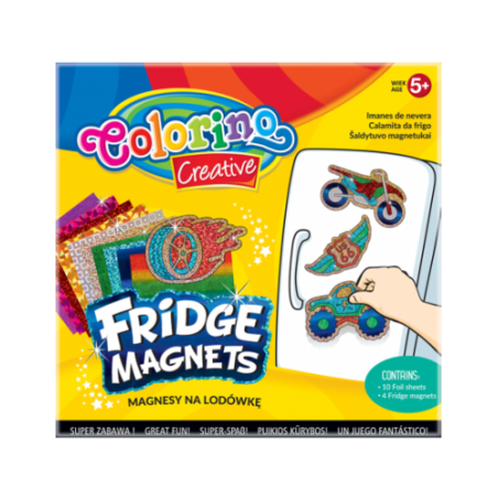 Šaldytuvo magnetukų rinkinys Colorino Creative Mix Nr.2