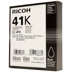 Ricoh GEL GC-41K (405761), foto juoda kasetė rašaliniams spausdintuvam