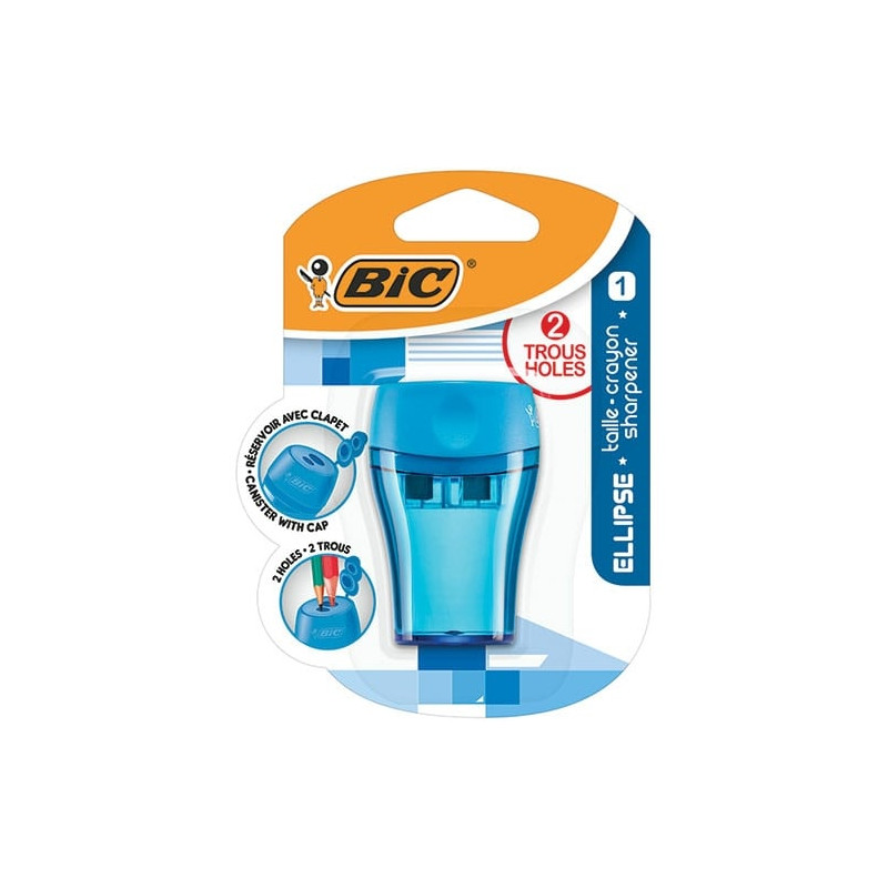 Bic Drožtukas dvigubas Ellipse Maxi, su konteineriu 1 vnt.
