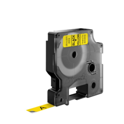 DYMO D1 Standard 40918 (S0720730) Juostelė, 9mm x 7m, Black on Yellow