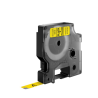 DYMO D1 Standard 40918 (S0720730) Juostelė, 9mm x 7m, Black on Yellow