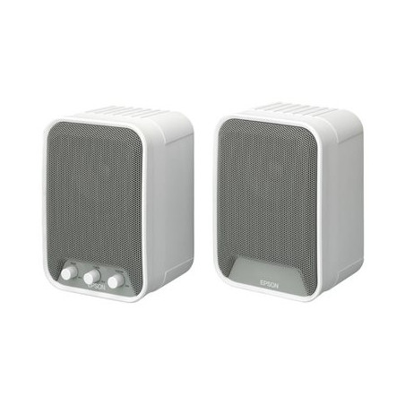 Epson ELPSP02 Active Speakers (2 x 15W) Laidinės garso kolonėlės, Balta