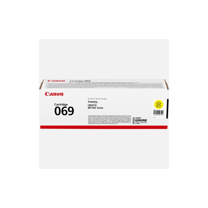 Canon CRG 069 (5091C002) Lazerinė kasetė, Geltona