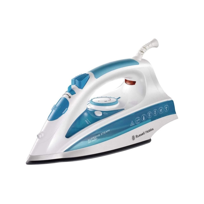 Ecost prekė po grąžinimo, Russell Hobbs garų lygintuvas Supreme Steam Pro (2600 vatų, 140 g/min)