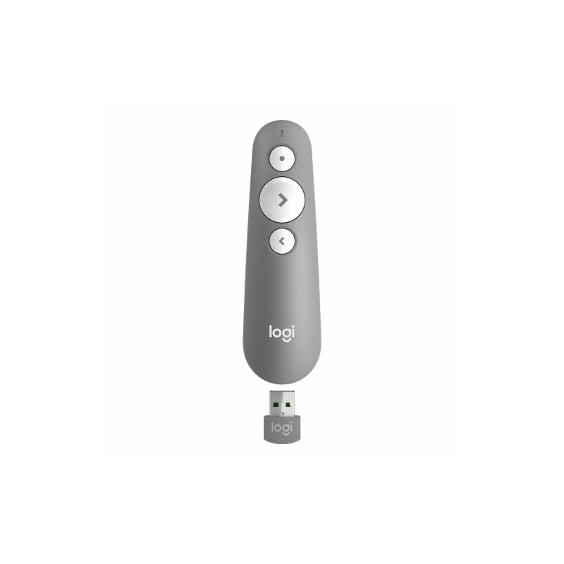 Logitech R500s Laser Presentation Remote Nuotolinio valdymo pultas, Mid Grey