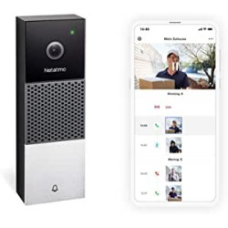 Ecost prekė po grąžinimo Netatmo ndbde išmanusis vaizdo durų skambutis su fotoaparatu, WiFi
