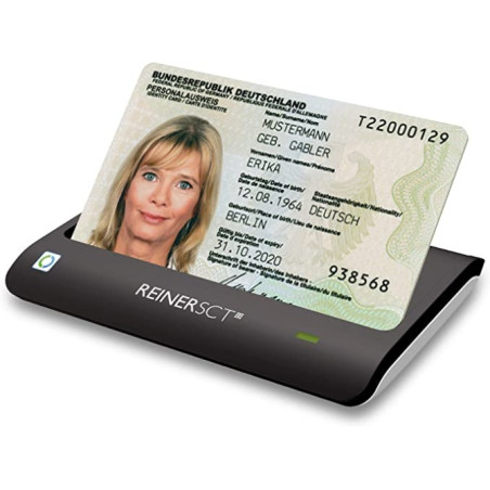 Ecost prekė po grąžinimo Reiner SCT Cyberjack RFID pagrindas NPA intelektualiųjų kortelių skaitytuva