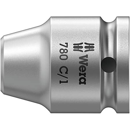 Ecost prekė po grąžinimo 780 C 1/2 colio jungtys, 1/4 colio x 35 mm, wera 05344513001