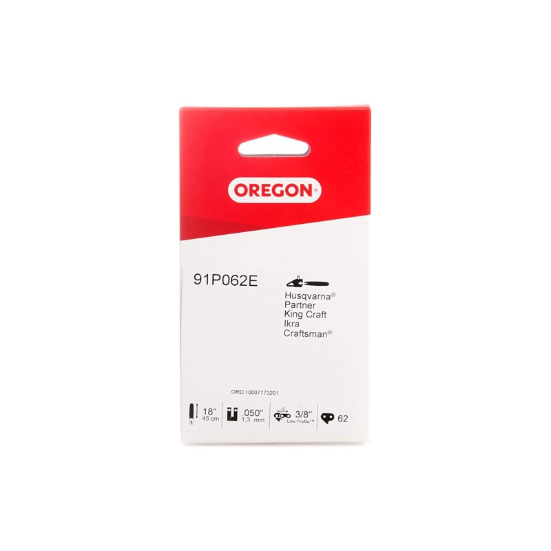 Ecost prekė po grąžinimo Oregono Semichisel 91 P 3/8 grandininis pjūklo grandinė 18 colių / 45 cm