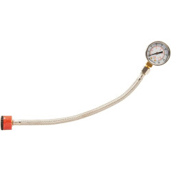 Ecost prekė po grąžinimo Dickie Dyer Vandens slėgio matuoklis 010 Bar 3/4" BSP vyriškas sriegis 8847
