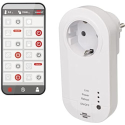 Ecost prekė po grąžinimo BrennenStuhl Connect WiFi Outlet Wa 3000 (intelektualusis WiFi lizdas, sude