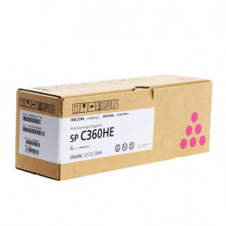 Ricoh (408186, SPC360HE), purpurinė kasetė lazeriniams spausdintuvams,