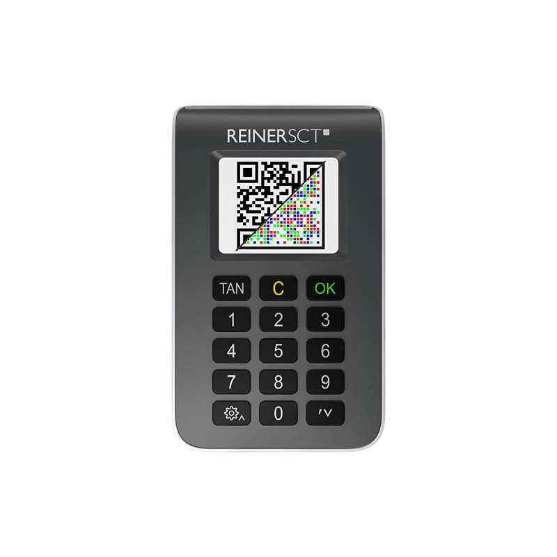 Ecost prekė po grąžinimo Reiner SCT tanJack nuotrauka QR I Chip Tan generatorius internet
