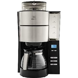 Ecost prekė po grąžinimo Melitta 102101 filtravimo kavos aparatas, nerūdijantis plienas, juodas