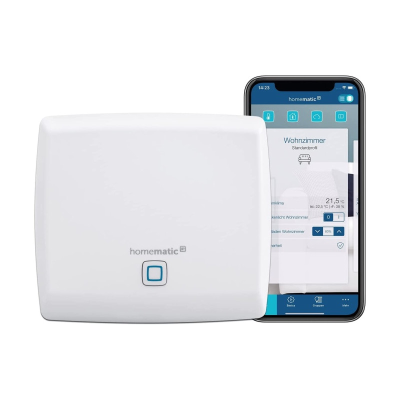 Ecost prekė po grąžinimo Homematic IP Access Point – Smart Home Gateway mit kostenloser App und Spra