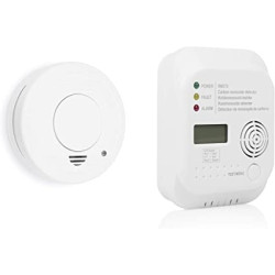 Ecost prekė po grąžinimo Smartwares FSE-19203 Smoke Co Detector Set, Weiß, 1 Piece