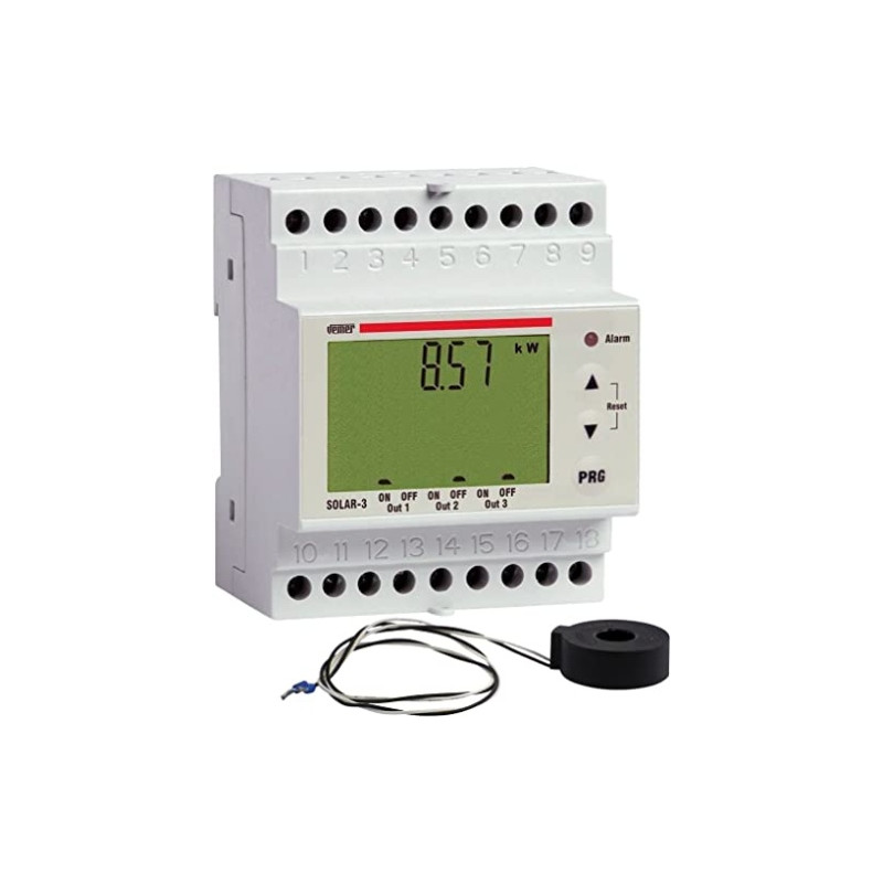 Ecost prekė po grąžinimo VEMER VE474300 model SOLAR-3 Load control for photovoltaic system with 3 re