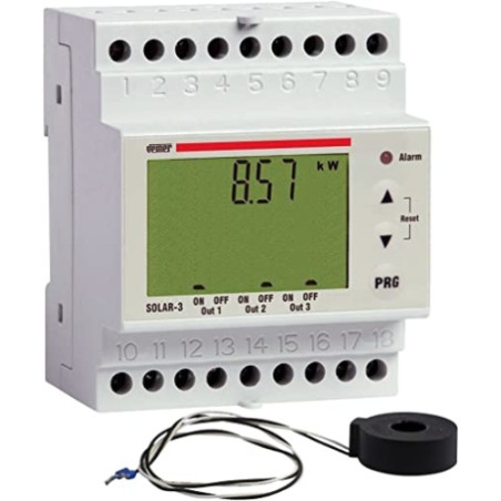 Ecost prekė po grąžinimo VEMER VE474300 model SOLAR-3 Load control for photovoltaic system with 3 re
