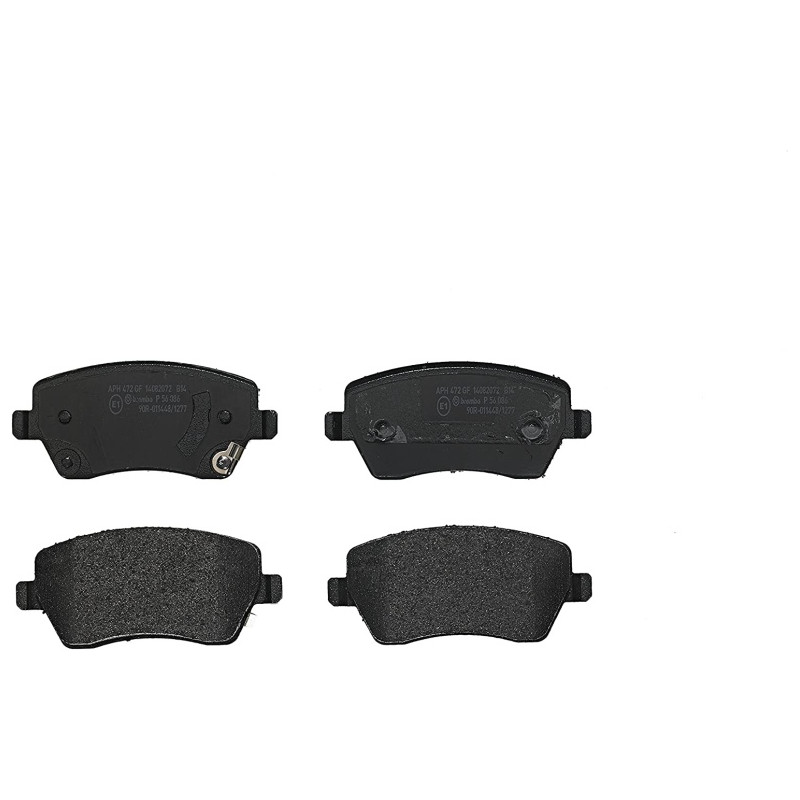 Ecost prekė po grąžinimo Brembo P56086 Front Disc Brake Pad - Set of 4