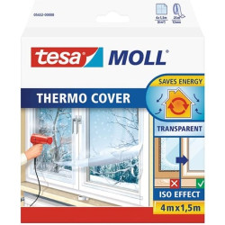 Ecost prekė po grąžinimo Tesamoll thermal cover window insulation film, transparent insulation film