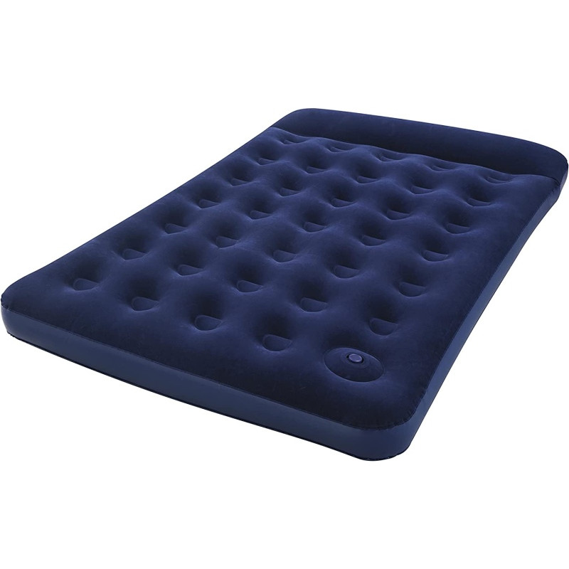 Ecost prekė po grąžinimo Bestway 67225 Double Easy Inflate Air Bed Blue 75'' x 54'' x 11''/1.91m x 1