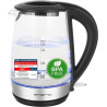Ecost prekė po grąžinimo EMERIO WK-123131 Cordless Kettle, BPA-Free, Stainless Steel, Black, 2200 W