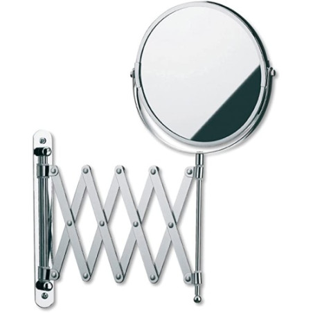 Ecost prekė po grąžinimo Kela 20847 Kera Mirror, Stainless Steel, Size: Diameter 6.3 - 7.3 x Height