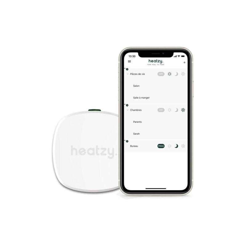 Ecost prekė po grąžinimo HEATZY - Objet Connecté - Programmateur/Thermostat Connecté et Intelligent