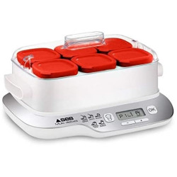 Ecost prekė po grąžinimo SEB Yogurti?re 6 pots, 140 ml glass jars, 5 automatic programs, BPA -free,